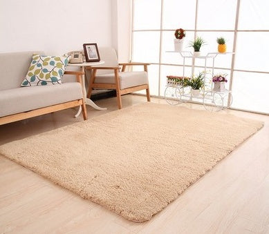 Soft Fluffy White Rug