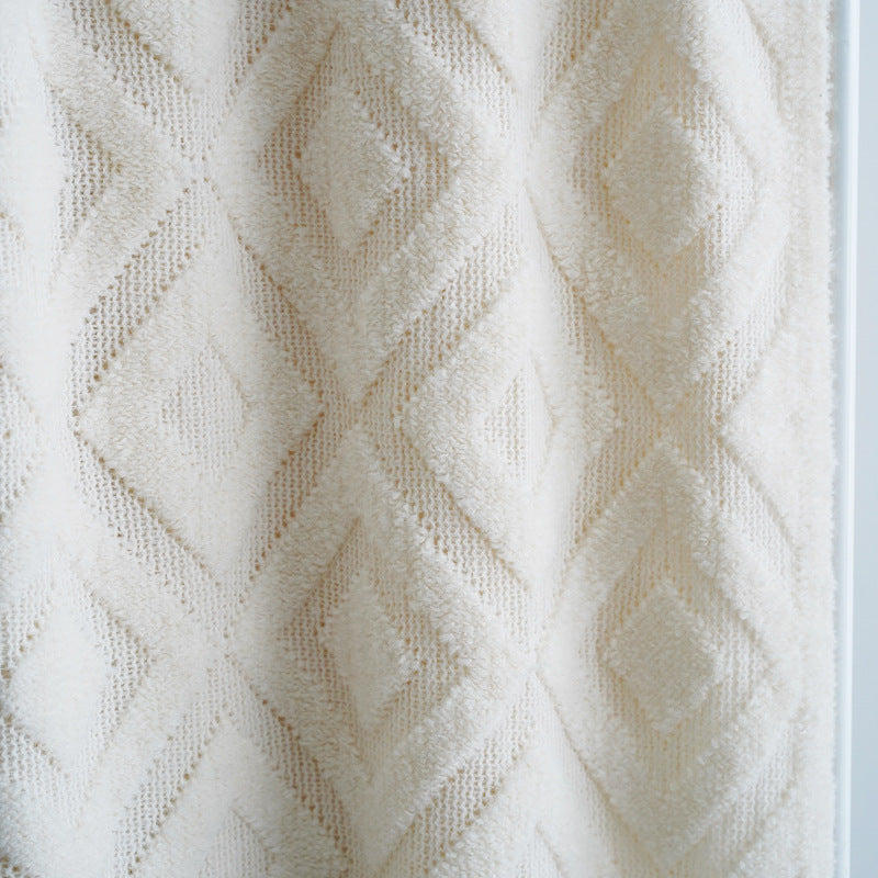 Jacquard Knitted Blanket