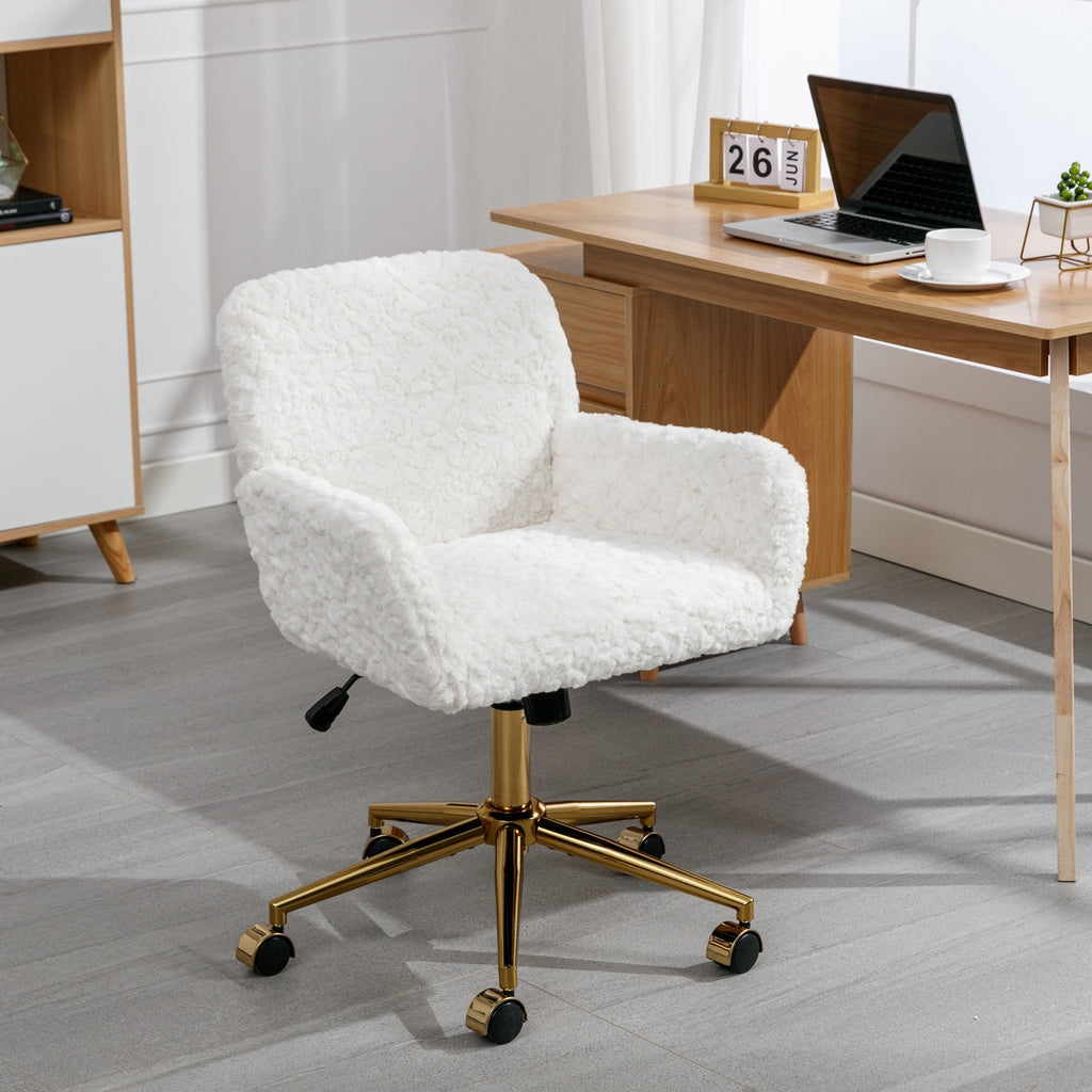 A&A Rabbit Hair Office Chair