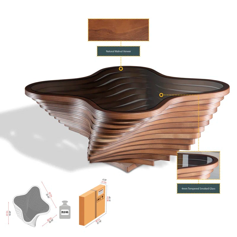 Pedestal Coffee Table