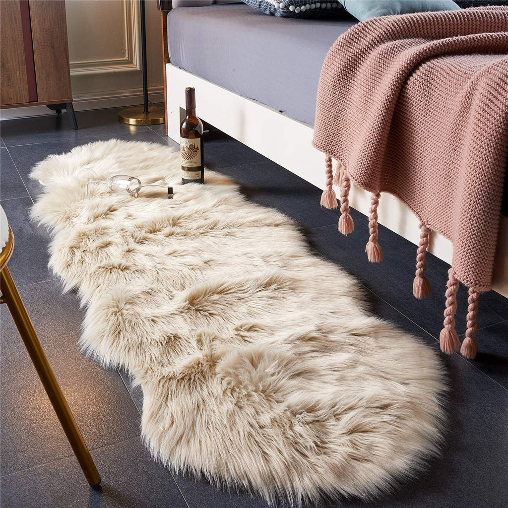 Ultra Soft Shaggy Faux Fur Rug