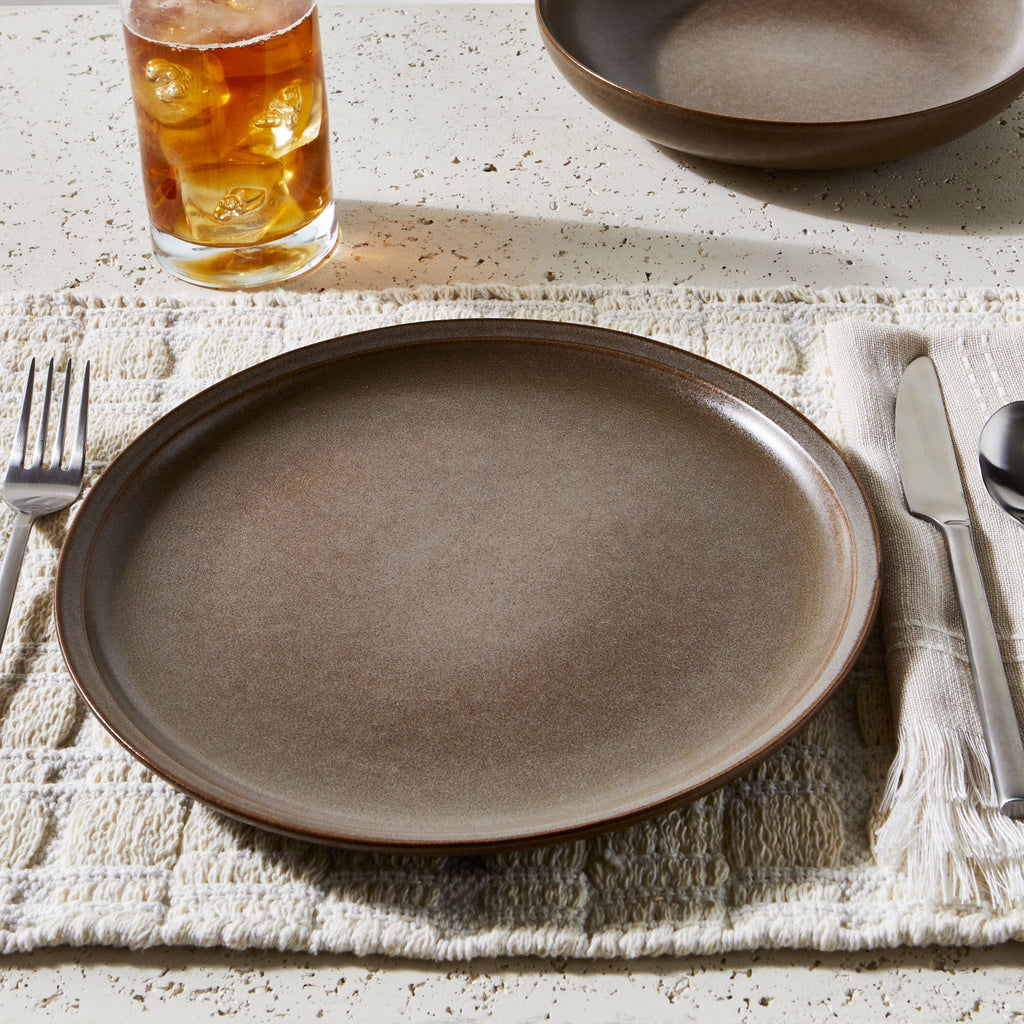 Banks Brown Stoneware (12-Piece)