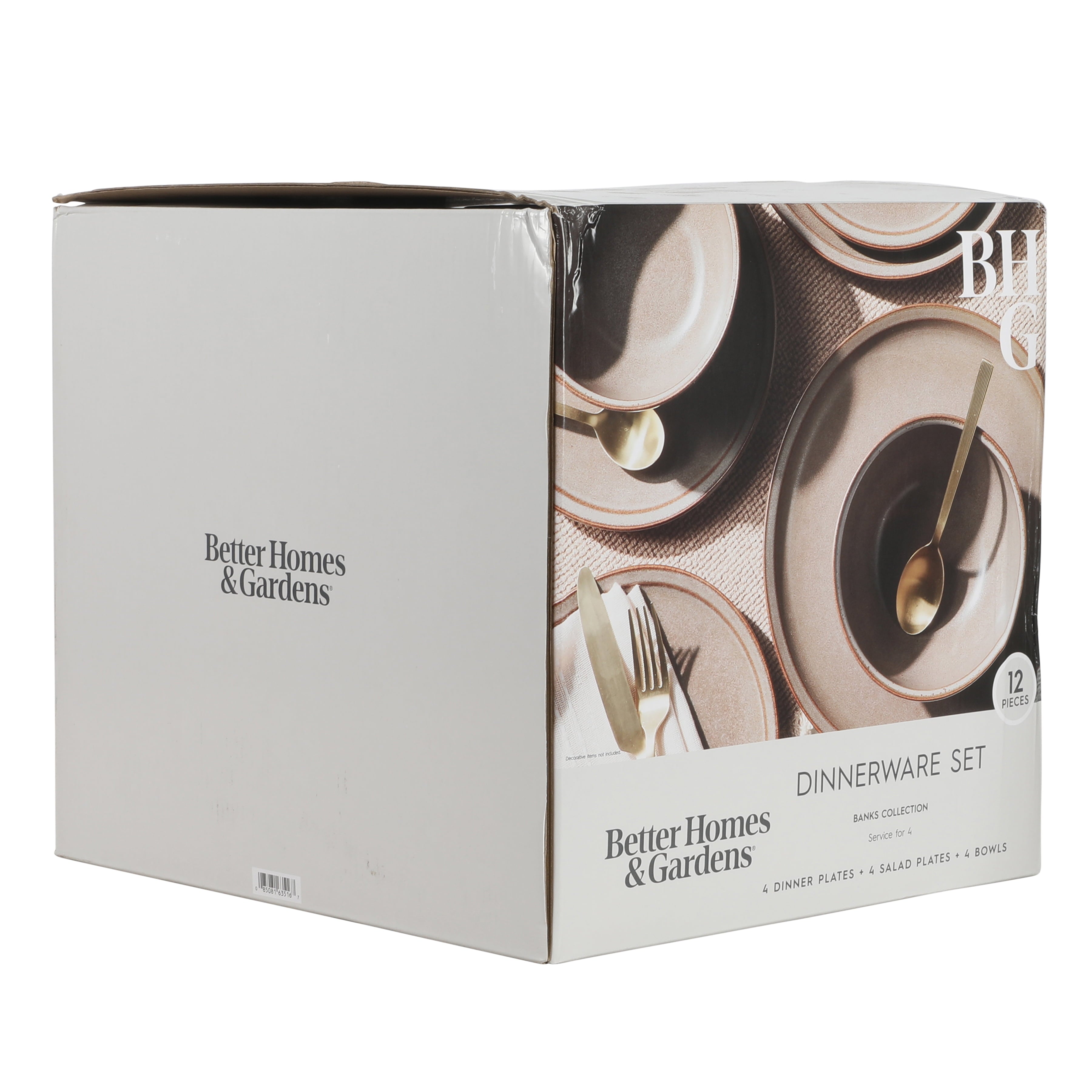 Banks Brown Stoneware (12-Piece)