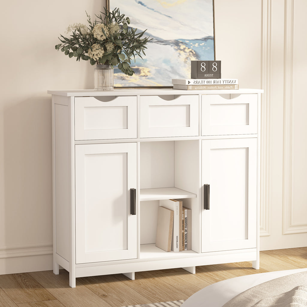 White Storage Cabinet