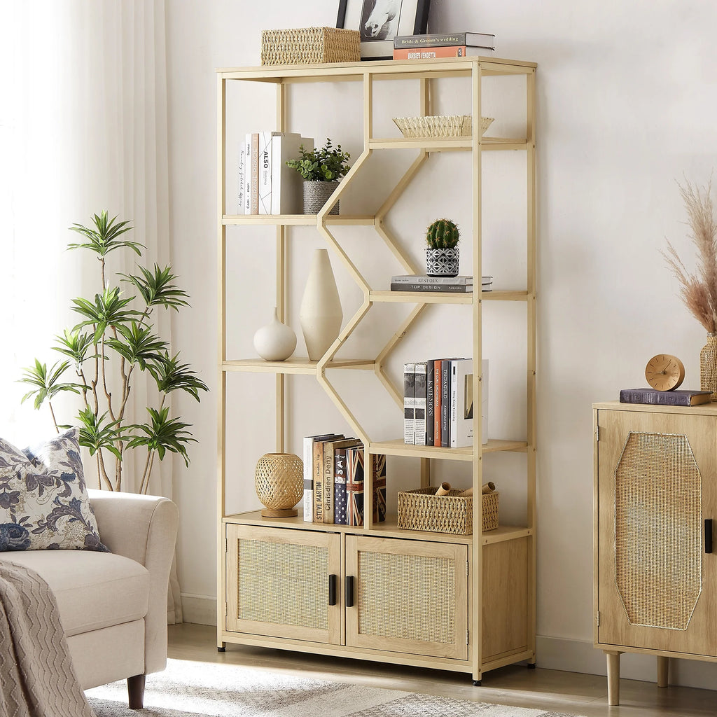 Rattan Bookshelf
