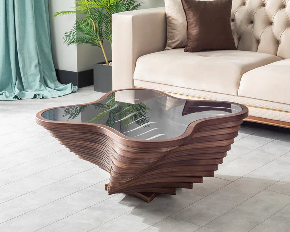 Pedestal Coffee Table