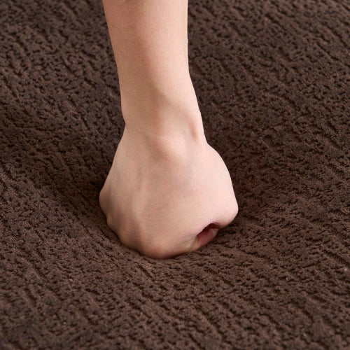 Chaise Chenille L-Shape Sectional Sofa