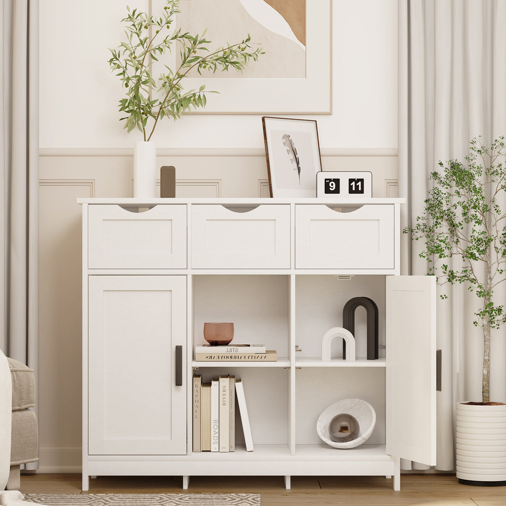 White Storage Cabinet