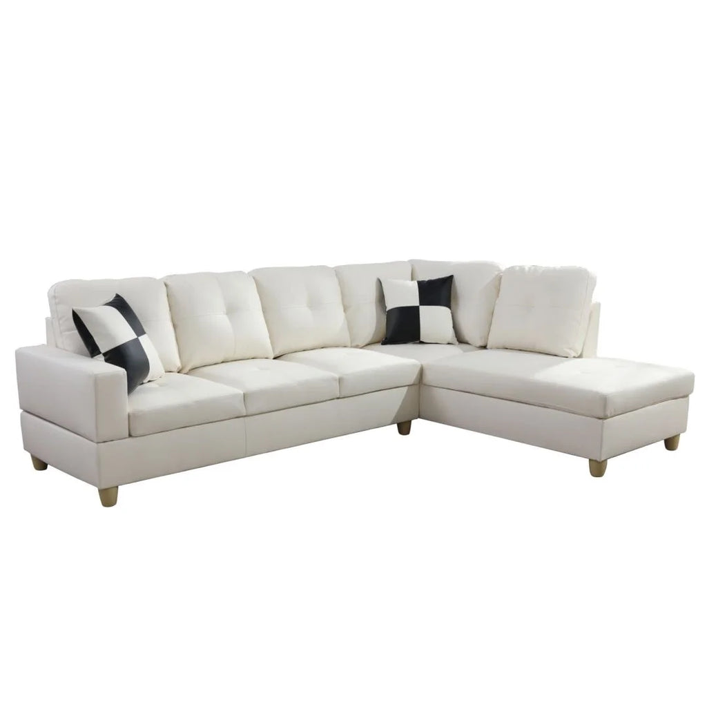Convertible L-Shaped Sectional Sofa