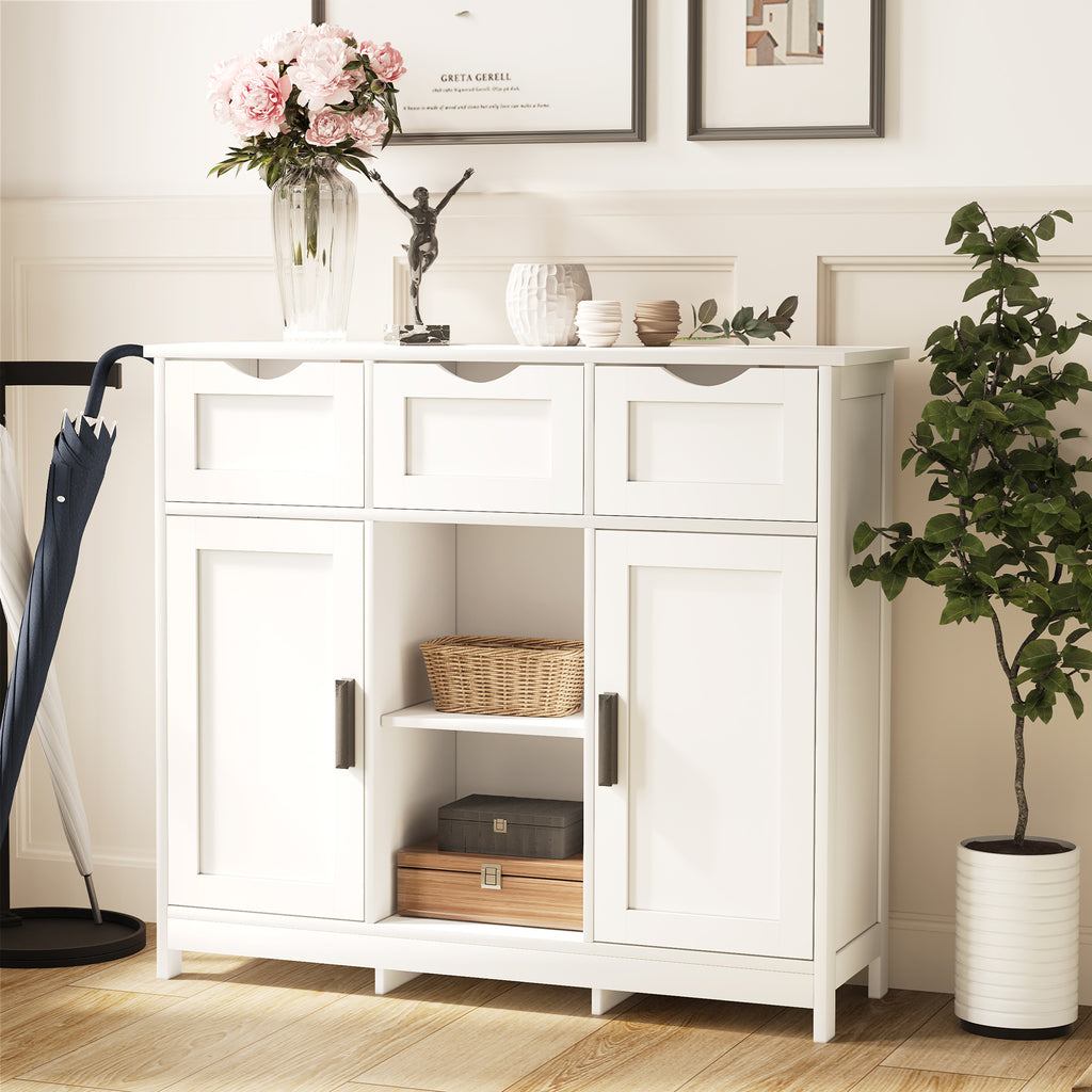 White Storage Cabinet