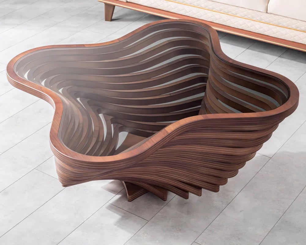 Pedestal Coffee Table