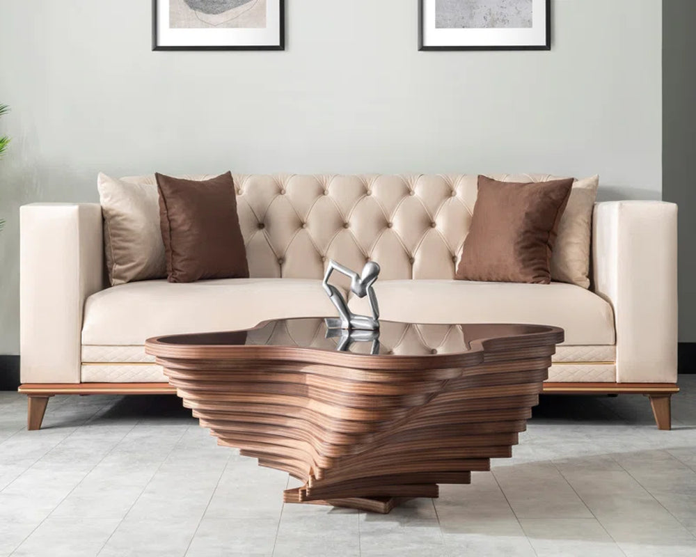 Pedestal Coffee Table