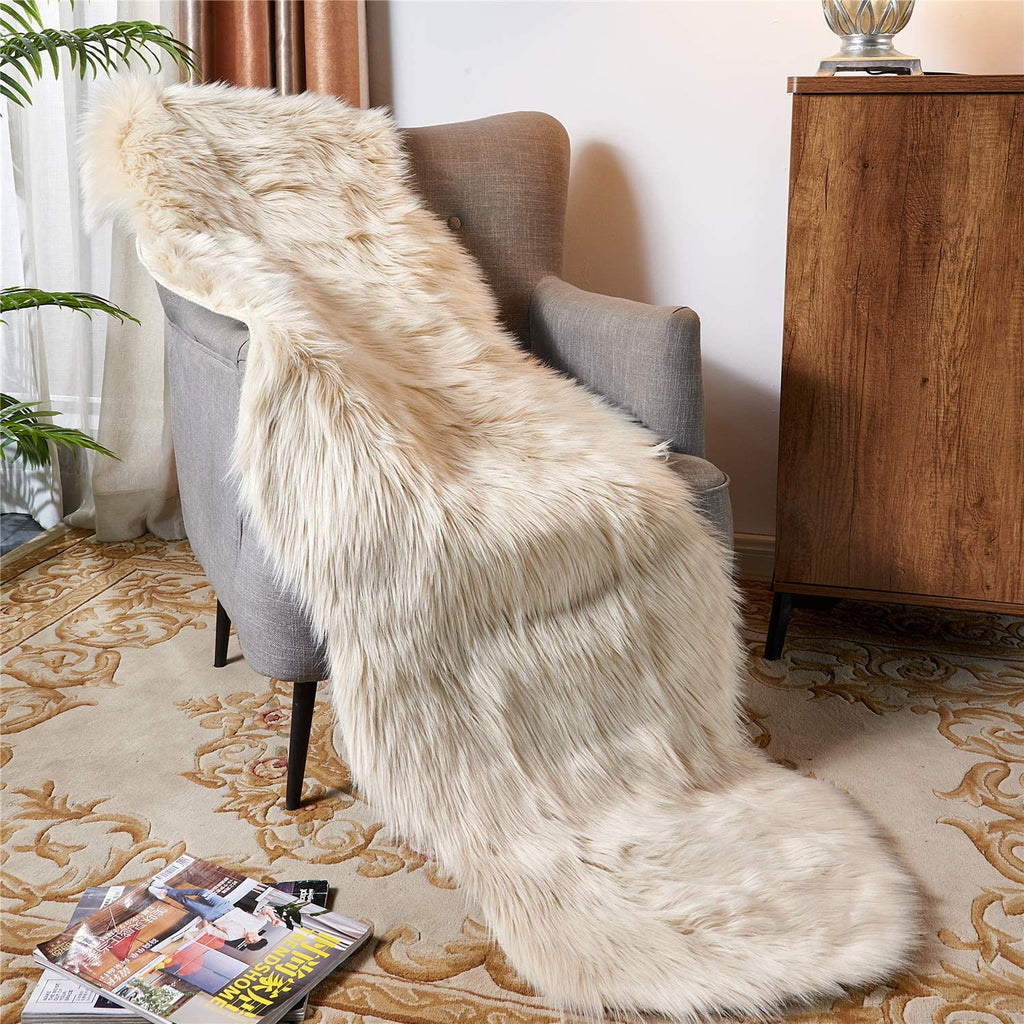Ultra Soft Shaggy Faux Fur Rug