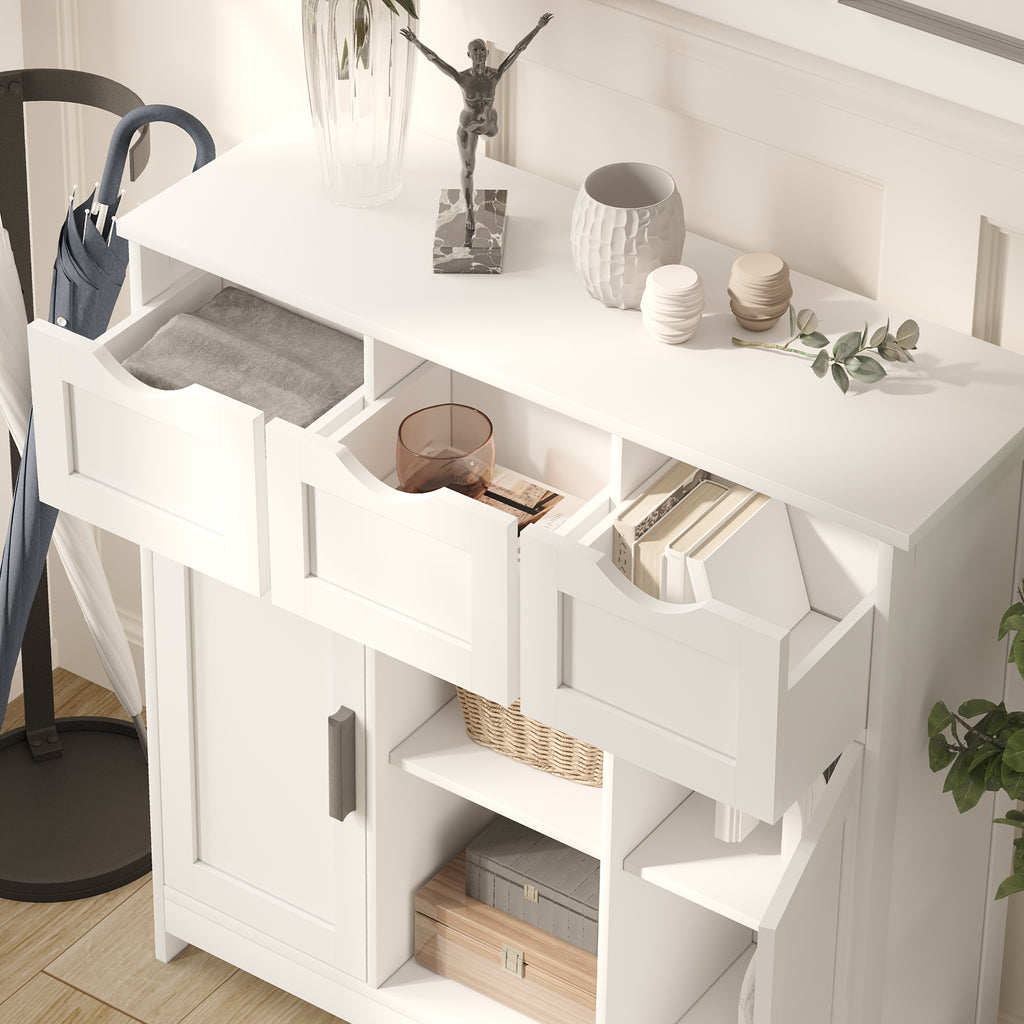 White Storage Cabinet