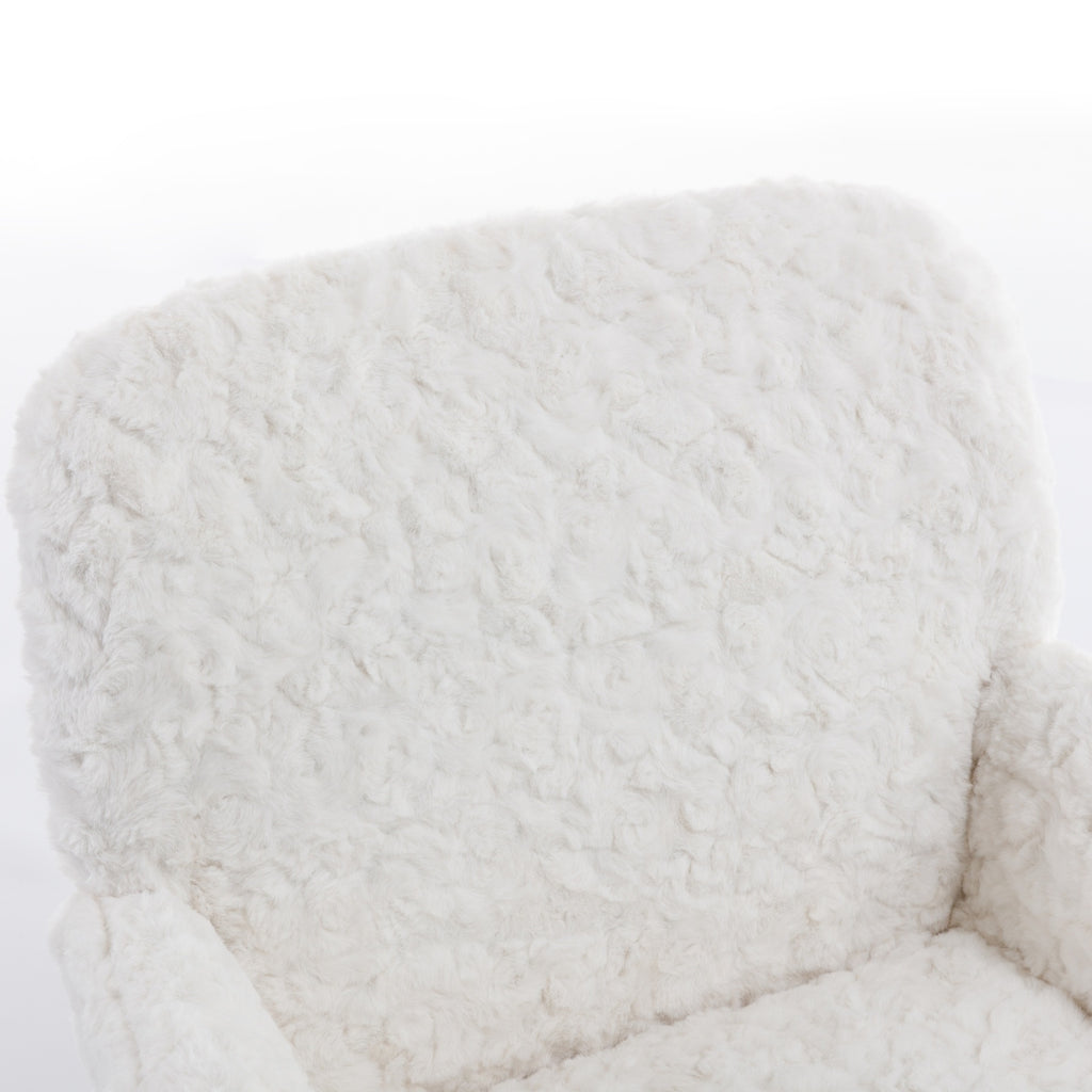 A&A Rabbit Hair Office Chair
